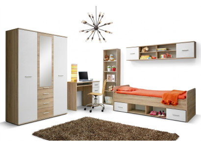 Komplett Jugendzimmer Modern Kinderzimmer Designer Schreibtisch Set Luxus Möbel