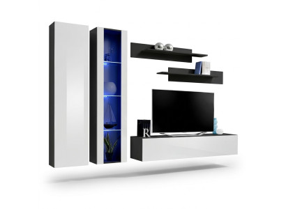 Wohnzimmer Möbel Wohnwand TV Ständer Komplette Einrichtung Moderne