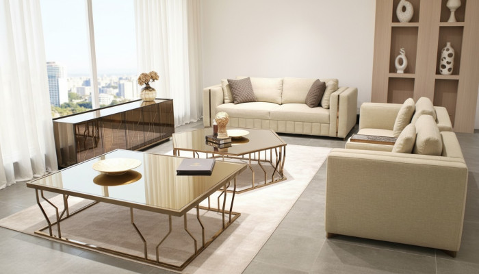 Wohnzimmer Set Sofa Zweisitzer Modern Sofa Dreisitzer Polster Möbel Couchtisch