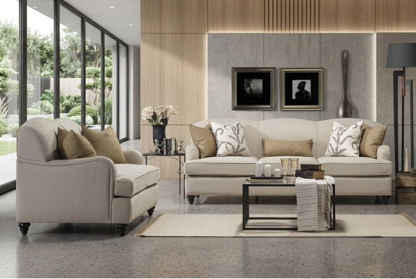 Wohnzimmer Sofagarnitur Zweisitzer mit Dreisitzer Luxus Sofa Design Einrichtung