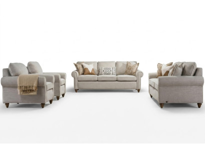 Wohnzimmer Sofagarnitur Modern Design Möbel 2x Sofa Dreisitze 2x Sessel