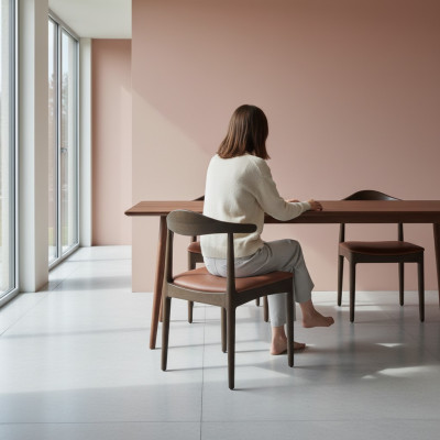 Stuhl Sitz Polster Esszimmer Einrichtung Stühle Holz Modern Neu Möbel