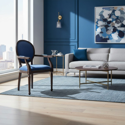 Klassisch Stil Neu Esszimmer Stuhl Polstersitz Stuhl mit Armlehnen Einrichtung