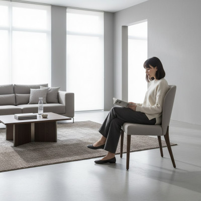 Design Stuhl Grau Möbel Luxus Neu Esszimmer Möbel Modern Stil Stühle