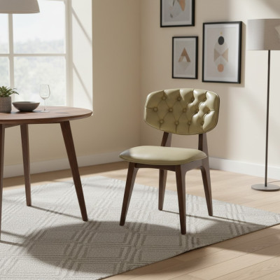 Modern Chestorfield Stuhl Design Esszimmerstuhl Neu Luxus Möbel