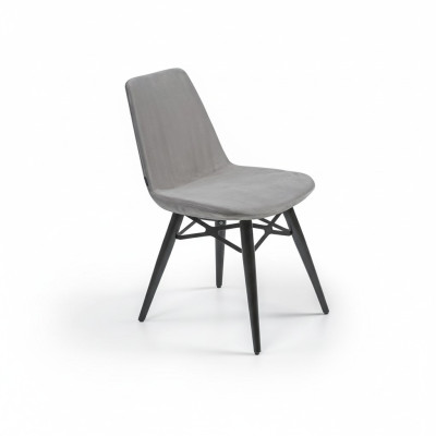 Designer Modern Grau Stuhl Möbel Einrichtung Luxus Neu Esszimmer