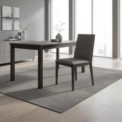 Grau Stuhl Esszimmer Möbel Designer Einrichtung Stil Modern Luxus Stühle