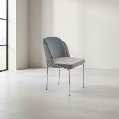 Designer Stuhl Luxus Grau Stühle Neu Möbel Esszimmer Polster Einrichtung
