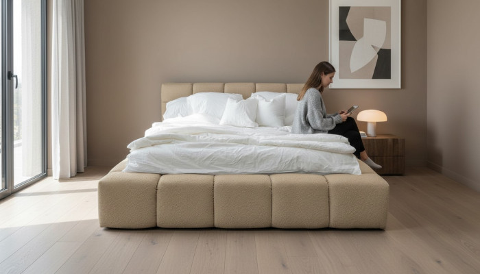 Schlafzimmer Design 180x200cm Betten Doppelbett Luxus Samt Textil Bett Doppel