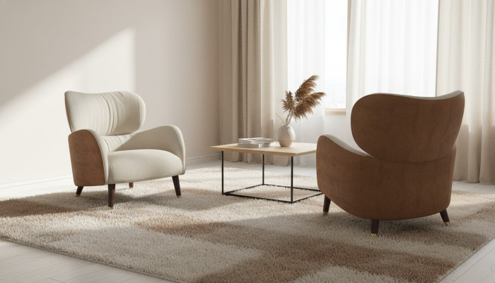 Sessel Grau Wohnzimmer Möbel Design Modern Luxus Einsitzer Fernsehsessel