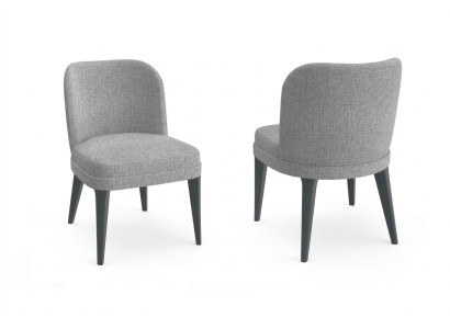 Esszimmerstuhl Luxus Modern Stühle Textil Design Stuhl Möbel Lehnstuhl