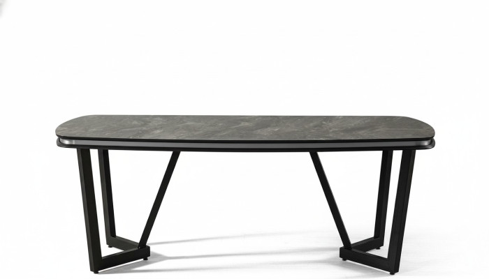 Esstisch Esszimmer Holz Esstische Tisch Stil Modern Schwarz Design