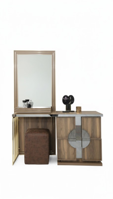 Stilvoll Schlafzimmer Set Luxus Schminktisch mit Spiegel Design neu