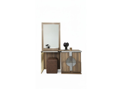 Stilvoll Schlafzimmer Set Luxus Schminktisch mit Spiegel Design neu
