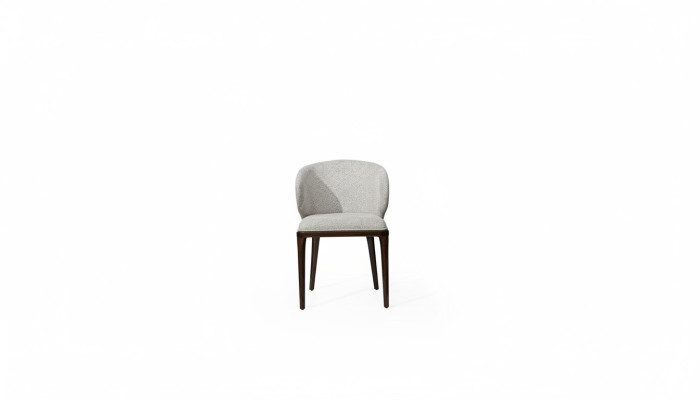 Exklusiver Grauer Stuhl Esszimmer Moderne Stühle Designer Polsterstuhl