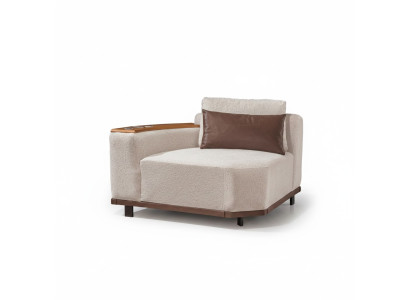 Luxuriöser Ecksofa In L-Form Mit Musiksystem Polster Wohnzimmer Sofas