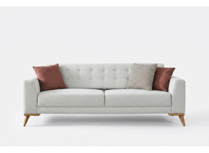 Luxus Sofa 3 - Sitzer Design Möbel Stilvoll Wohnzimmer Dreisitzer Couch