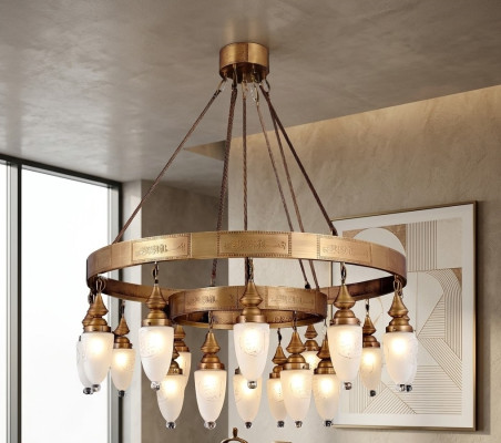 Kronleuchter Lampe Hängeleuchte Lampen Kristalllampe Deckenleuchte 120x180