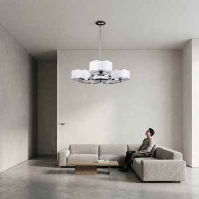 Deckenlampe Moderne Lampe Leuchte Wohnzimmer mit luxuriösem Deckenleuchte