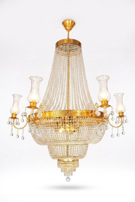 Lampe Hängeleuchte Kronleuchter Deckenleuchte Lampen Kristalllampe 115x160