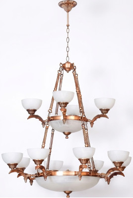 Hängeleuchte Kronleuchter Lampe Kristalllampe Deckenleuchte Lampen 110x140