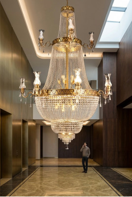 xxl Deckenleuchte Lampe Leuchten Pendel Leuchte Kronleuchter 150x290