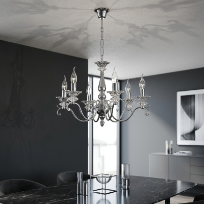 Kristallleuchte Kronleuchter Lampe Deckenleuchte Leuchte Lampen 56x62