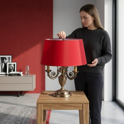 Tischlampe Metall für das Schlafzimmer ist eine gute Wahl stilvoll