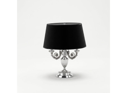 Tischlampe mit Schwarzen Schirm Leuchte Tischleuchte Tischlampen Lampe