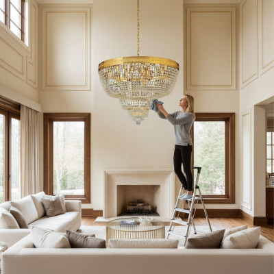 Leuchte Lampe Runde Lampen Deckenleuchte Kronleuchter Leuchten 60x55