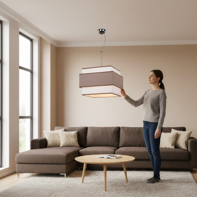 Deckenlampe moderner Pendelleuchte Wohnzimmer Esszimmer Luxus Lampe Leuchte