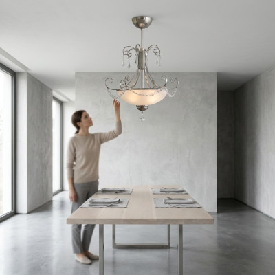 Kronleuchter Crystal neu schick Luxus und Innenraum zu im Wohnzimmer