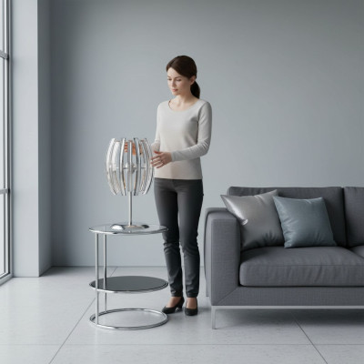 Tischlampe Luxuriöse modern Innenbereich Schlafzimmer neu Stil