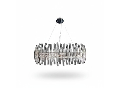 Kronleuchter Crystal für das Wohnzimmer in einem luxuriösen Chrome color