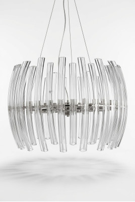 Kronleuchter Pendelleuchte Wohnzimmer glänzendes Crystal neu Luxus