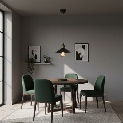 Deckenlampe Ein moderner Pendelleuchte Wohnzimmer Black Luxus neu