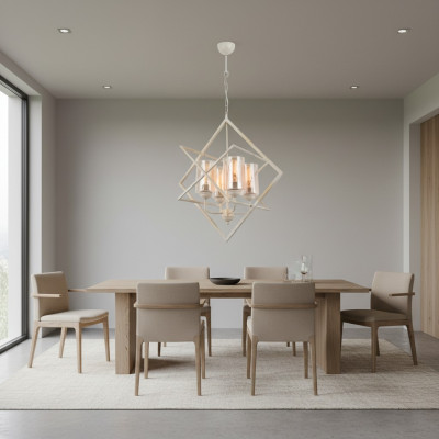 Deckenlampe Lampe Leuchte Wohnzimmer glänzendem Glas Stil Lampen Leuchten