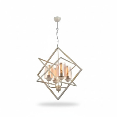 Deckenlampe Lampe Leuchte Wohnzimmer glänzendem Glas Stil Lampen Leuchten