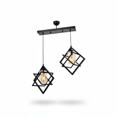 Deckenlampe Deckenleuchte Lampen Leuchten Wohnzimmer glänzendem Glas Stil