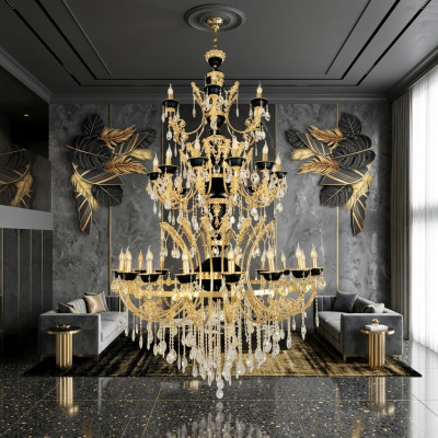 Kronleuchter Kristall Leuchte Deckenlampe Foyer Leuchten Deckenleuchten