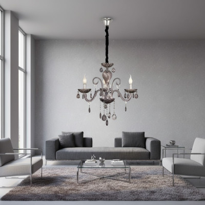 Kronleuchter Große Luxus im Ihr Wohnzimmer Ideal Innenräume Leuchte Lampe