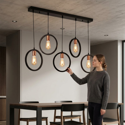 Deckenlampe Luxus Luster Glass Innere des Hauses 70x90 Stil Wohnzimmer