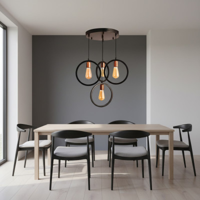 Deckenlampe ins Wohnzimmer Lampe Esszimmer Modern Pendelleuchte Luxus