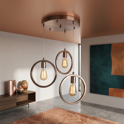 Deckenlampe Ein moderner Wohnzimmer Luxus Stil Matt Chrome