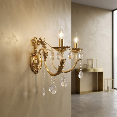 Wandlampe Interieur Licht nach Haus neu Schlafzimmer Kristall Korridor