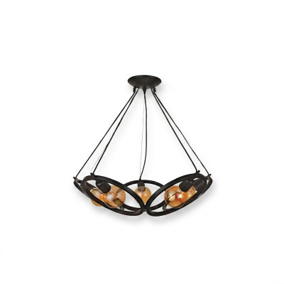 Deckenlampe Eine schicke Lampe für das Wohn- oder Schlafzimmer neu schwarz