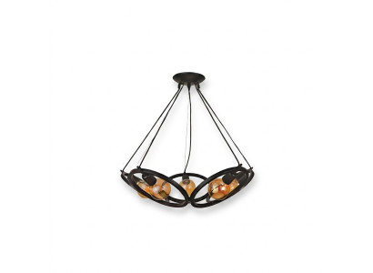 Deckenlampe Eine schicke Lampe für das Wohn- oder Schlafzimmer neu schwarz