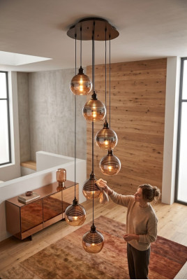 Pendelleuchte Wohnzimmer schick Wiegen ins Haus Leuchte Lampe