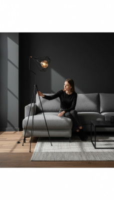 Stehlampe Stehleuchte Standleuchte wohnzimmer moderne 155 cm Stehlampe