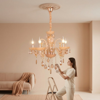Kronleuchter Crystal Für das Wohnzimmer glänzendes Innenbereich neu